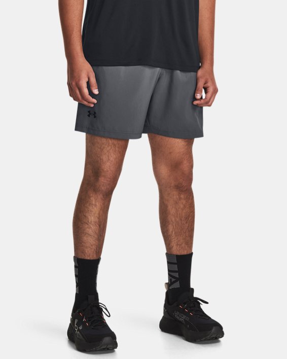Men's UA Woven 7" Shorts in Gray image number 0